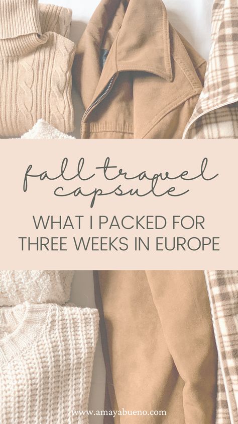 Europe Travel Outfits Fall Carry On, Early Fall Europe Outfits, Two Week European Packing List, 5 4 3 2 1 Packing Fall, Three Week Packing List, European Fall Fashion 2024, 54321 Packing Fall, Travel Capsule Wardrobe Fall, Euro Vacation