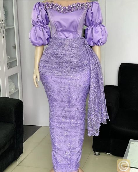 Lace Material Styles For Women, Asoebi Lace Styles Classy For Plus Size, Latest Lace Styles For Women Short, Lace Gown Styles For Birthday, Plus Size Asoebi Lace Styles For Wedding, Lace And Material Combination Style, Plus Size Asoebi Lace Styles 2023, Laize Dress Styles 2023, Latest Cord Lace Styles For Ladies