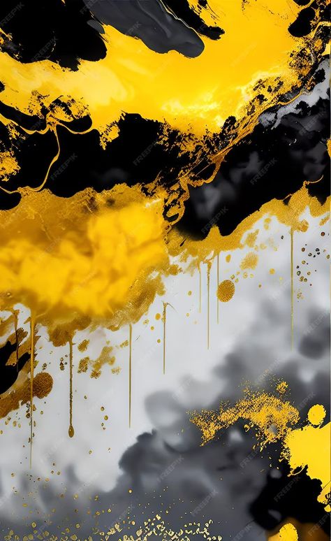 Premium Photo | A black and white background with a yellow and black design. Yellow Black Background, Yellow And Black Background, Black And Yellow Background, Basketball Shirt Designs, Jersey Ideas, Bill Cipher, Marble Wallpaper, Yellow Paper, Black And White Background