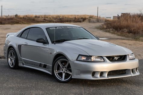 2001 Ford Mustang Saleen S-281SC (#883, silver, supercharged 4.6L V8, 5-speed) 1999 Mustang, Silver Mustang, Ford Mustang Saleen, New Edge Mustang, Saleen Mustang, 2000 Ford Mustang, 2001 Ford Mustang, 2003 Ford Mustang, Silvia S15