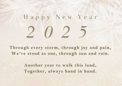 40 Short New Year Poems for Friends and Family (2025) - iPhone2Lovely Happy New Year 2025 With Bible Verse, New Years Poetry, New Year Quotes 2025 Wishes, Happy New Year Love Quotes Relationships, New Year 2025 Wishes, Happy New Year 2025 Wishes, Happy New Year 2025 Quotes, New Year Quotes 2025, New Year Poems