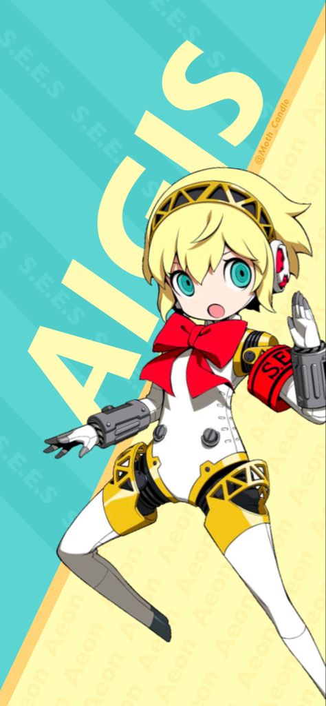 Persona 3 Lockscreen, Aigis Persona 3 Wallpaper, Emo Pokemon, Persona 3 Wallpaper, Aigis Persona 3, Persona 3 Aigis, Persona Art, Female Icons, Persona 3