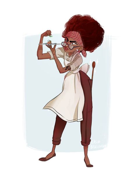 Chef Character Design, Chef Character, G Tattoo, Female Chef, Good Character, Adventure Game, Master Chef, Chef Life, Cartoon Character Design