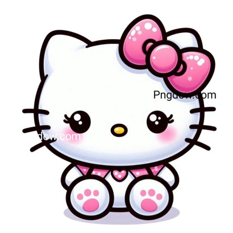 Hello Kitty Png Transparent, Hello Kitty Png, Hello Kitty Svg, Kitty Png, Hello Kitty Clipart, Transparent Background Image, Zodiac Characters, Hello Kitty Christmas, Pink Hello Kitty