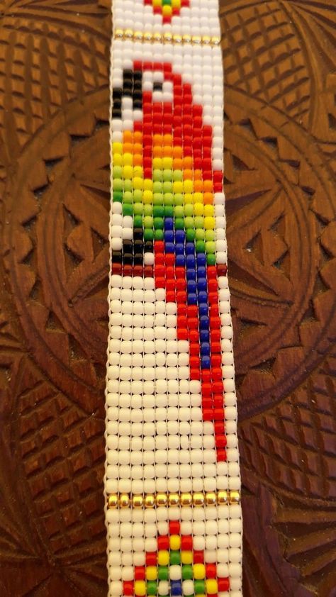 Bead Loom Patterns Native, Seed Bead Loom Patterns, Beading Patterns Free Tutorials, Bead Loom Bracelet, Seed Bead Bracelet Patterns, Bead Loom Designs, Loom Bracelet Patterns, Beading Patterns Free, Loom Bracelet