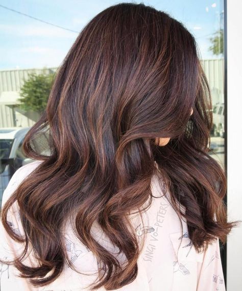 Long Dark Brown Hair With Subtle Highlights Highlights For Dark Brown Hair, Brown Hair Shades, Chocolate Brown Hair Color, Medium Brown Hair, Chocolate Brown Hair, Brown Highlights, Hair Color Highlights, Brown Hair With Highlights, Hair Color Dark