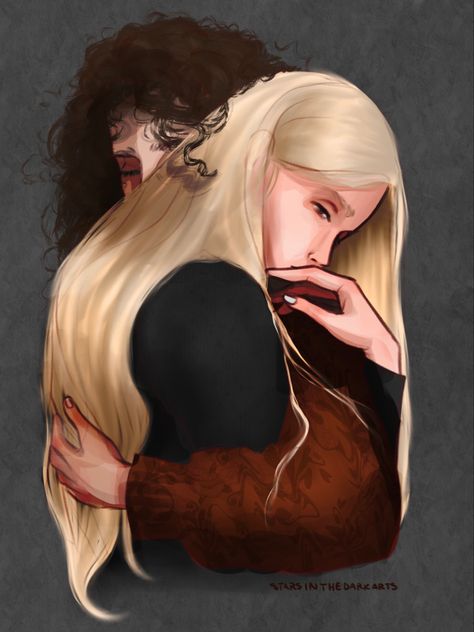 Narcissa And Bellatrix Black Fanart, Andromeda Tonks Aesthetic, Andromeda And Ted Tonks Fanart, Black Sisters Fanart, Narcissa Malfoy Fanart, Andromeda Black Fanart, Tonks Fanart, Andromeda Black Aesthetic, Harry Potter Narcissa