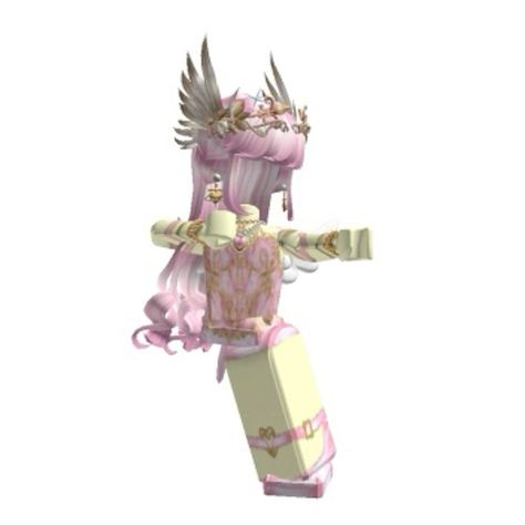 Cute Roblox Avatars With Items, Cupid Roblox Avatar, Valentine Roblox Avatar, Valentines Day Roblox Avatar, Roblox Valentines Outfit, Goofy Roblox Avatar, Angel Roblox Avatar, Royale High Ideas, Valentines Day Fit