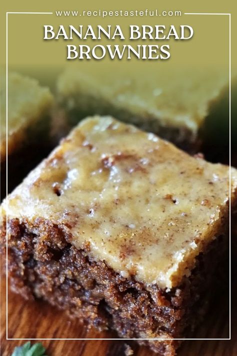 These Banana Bread Brownies combine the comforting flavors of banana bread with the rich, fudgy texture of brownies, topped with a luscious brown butter frosting. Perfect for any occasion, they are sure to be a family favorite! Banana Bread Brownies, Brown Butter Frosting, Banana Brownies, Butter Frosting, Brownies Recipe, Banana Cream, Banana Bread Recipes, Brown Butter, Brownie Recipes