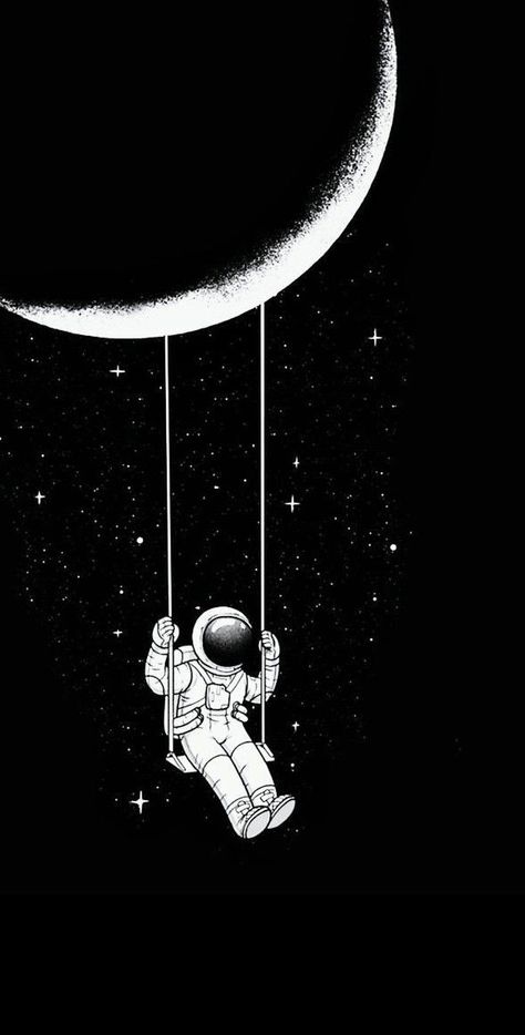 Astronaut Drawing, Themes For Mobile, New Tattoo Designs, Astronaut Art, Cartoon Character Pictures, Dark Wallpaper Iphone, Cute Wallpaper For Phone, Best Logo Design, Foto Ideas Instagram