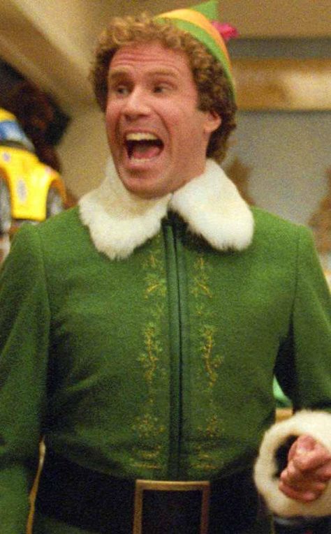 Buddy The Elf Aesthetic, Elf Christmas Aesthetic, Will Farell, Xmas Widgets, Elf Film, Buddy The Elf Costume, Will Ferrell Elf, Elf Memes, Buddy Elf