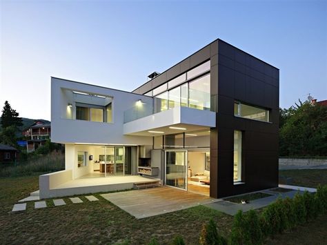 J20 House by DAR612 Vip House, A Modern House, Container Houses, Famous Houses, Container Homes, Architect House, Architecture Exterior, Modern Exterior, Style At Home