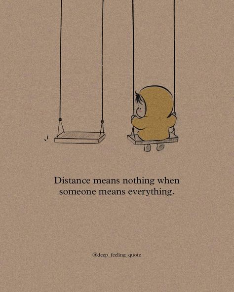 Distance Distance Means Nothing When Someone, Feeling Quotes, Friendship Photography, Paid Promotion, Distance Love, Relatable Posts, Facebook Youtube, When Someone, Feelings