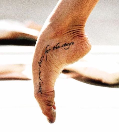 Gymnastics Tattoo, Dance Quote Tattoos, Ballet Tattoos, Dancer Tattoo, Neural Pathways, Pink Tattoo, Dance Stuff, Women Talk, Dancing Aesthetic