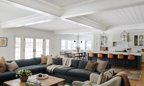 How to Design an Open Concept Living Room | The DIY Playbook Amber Lewis, Open Concept Living Room, Open Living Room, Amber Interiors, Home Design Living Room, Room Decorations, Design Living Room, How To Design, A Living Room