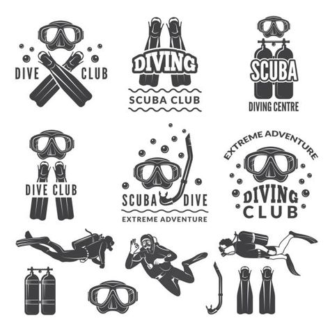 Underwater Hockey, Scuba Tattoo, Pirate Skull Tattoos, Diving Quotes, Diver Art, Sea Sports, Sport Vector, Adventure Club, Diving Center