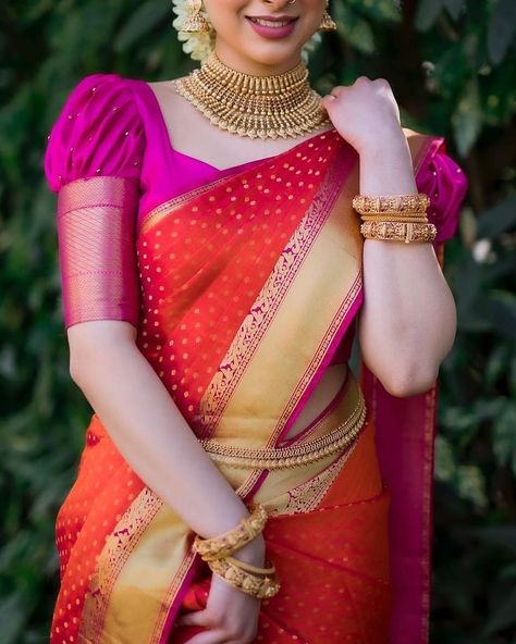 Buff Sleeves Blouse Designs, Half Sleeve Blouse Designs, Latest Fashion Blouse Designs, Dress Designs For Stitching, South Indian Blouse Designs, Silk Saree Blouse Designs Patterns, Latest Bridal Blouse Designs, Blouse Designs Catalogue, Best Blouse Designs