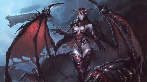 Fantasy Demon Wallpaper Female Demon Names, Demon Names List, Demon Empress, Demon Hierarchy, Demon Names, Types Of Demons, Female Demon, Girls Tv Series, Female Demons