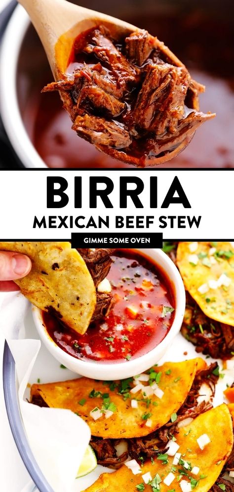 Easy Birria Recipe, Birria Recipe Mexican, Mexican Beef Stew, Beef Birria Recipe, Birria Recipe, Beef Stew Meat Recipes, Mexican Stew, Mexican Beef, Stew Meat Recipes