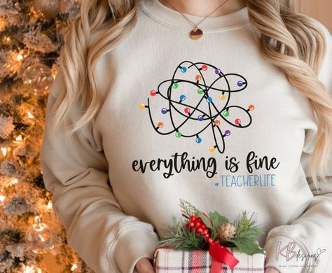 Teacher Sweater Ideas, Christmas Sweaters Vinyl, Teacher Christmas Sweater, Christmas Sweater Quotes, Teacher Ugly Christmas Sweater, Christmas Teacher Shirts, Teacher Christmas Shirts, Circuit Shirts, Plush Making