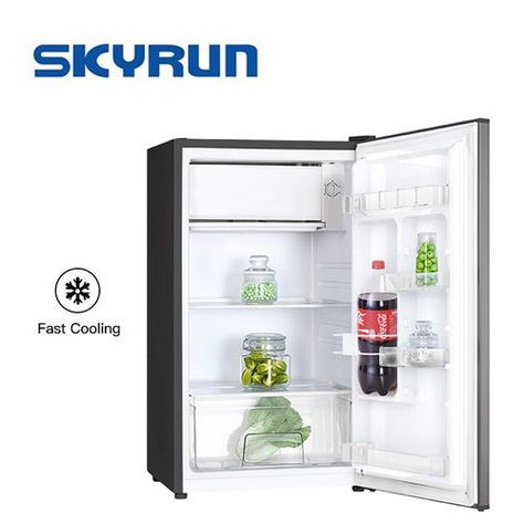 Skyrun 93-Litres Single Door Fridge BCD-95A | Jumia Nigeria Single Door Fridge, Door Fridge, Save Electricity, Large Appliances, Single Doors, Small Appliances, Cash On Delivery, Bathroom Medicine Cabinet, Save Energy