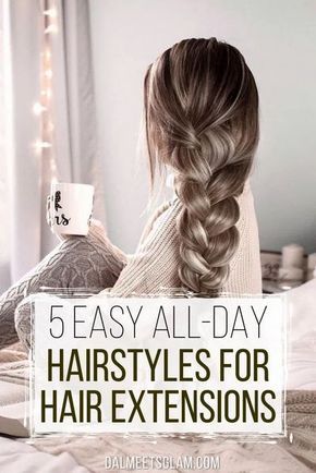 If you wear hair extensions, enjoy the ability to change your hairstyle at a moment’s notice with these 5 amazing hairstyles for hair extensions! #hairextensions #clipinhairextensions #hairstyleswithhairextensions #loosemessybun #braidedponytail #lowbun #hairbun #doublefrenchbraids How To Wear Your Hair Up With Extensions, Hair Extension Curls, 2 Rows Of Hair Extensions, Gym Hairstyles With Extensions, Clip In Hair Extension Hairstyles Ideas, Gym Hair With Extensions, Ways To Style Hair With Extensions, Weft Extensions Before And After, How To Style Weft Hair Extensions