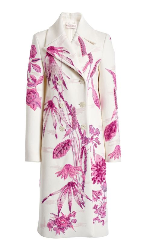 Blessed Wednesday, Silk Tunic, Coats And Jackets, Moda Operandi, Valentino Garavani, Batik, Dream Closet, Fashion Inspo, Coats Jackets