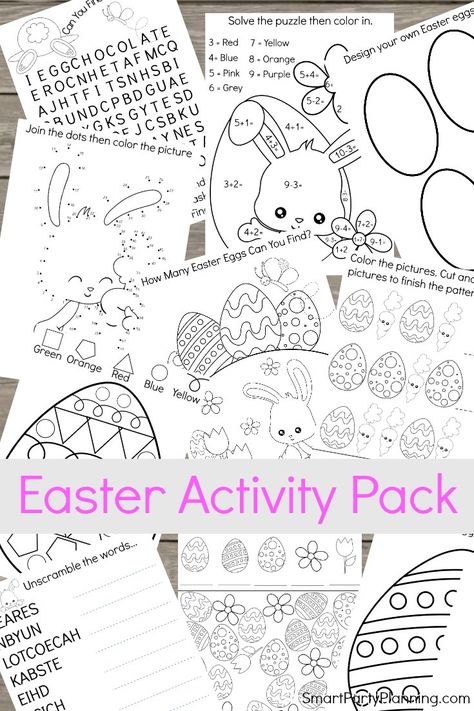 Easter Egg Pictures, Easter Jokes, Printable Easter Activities, Easter Puzzles, Easter Worksheets, Dollar Diy, Church Games, Bored Kids, Easter Activity