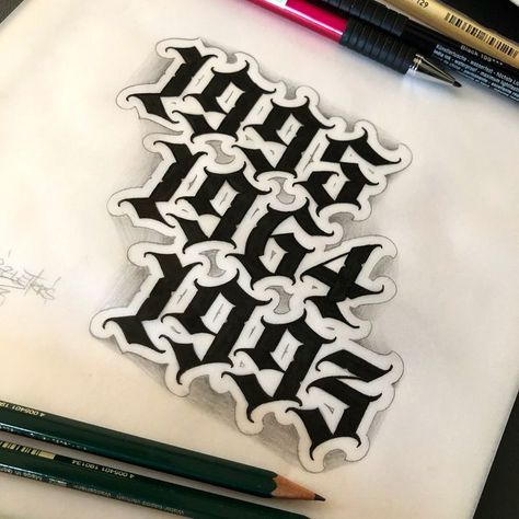 1995 Tattoo Ideas, Lettering Numbers Tattoo, Number Tattoo Design, Tattoo Alphabet, Number Tattoo Fonts, Fonts For Tattoos, Graffiti Alphabet Styles, Glyph Tattoo, 16 Tattoo