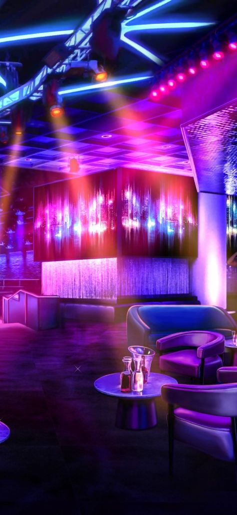 House Party Aesthetic, Cute Background For Zepeto, Preppy House, Wedding Caricature, Episode Interactive Backgrounds, Nightclub Design, Episode Backgrounds, App Background, Purple Party