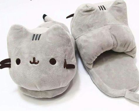 Pusheen Slippers, Cat Tights, Pusheen Plush, Men Cosplay, Cat Expressions, Dragon Cat, Plush Shoes, Cat Slippers, Cat Beanie