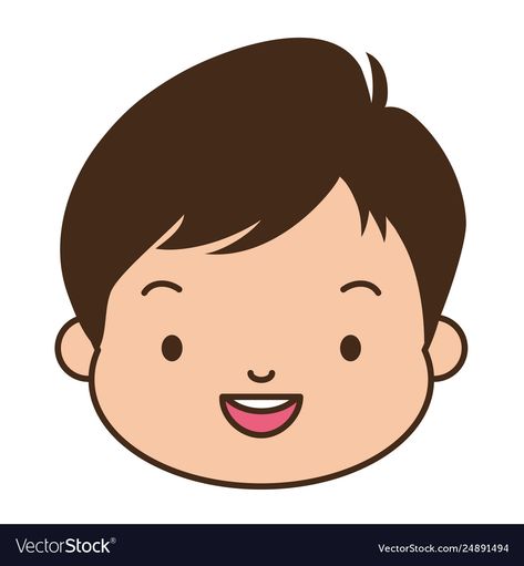 Happy Cartoon Face, Happy Face Cartoon, Special Needs Education, Baby Birthday Party Theme, Baby Boy Birthday Cake, Clipart Boy, Face Cartoon, Shocked Face, Friends Cartoon