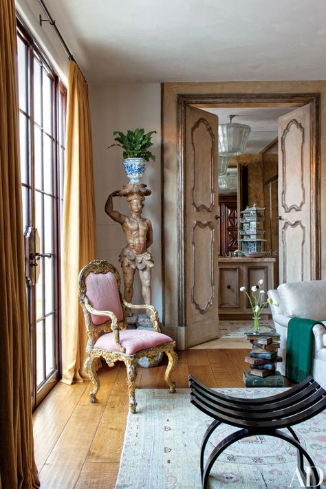 How to Add Baroque Style to Any Interior | Architectural Digest Rococo Interior Design, Baroque Interior Design, Rococo Interior, Baroque Interior, San Francisco Home, Modern Baroque, Baroque Decor, Italian Baroque, Spanish Style Home