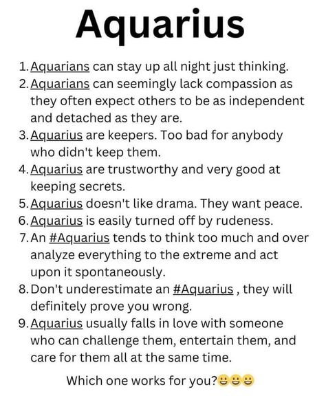 Aquarius And Leo Relationships, January Aquarius, Aquarius Funny, Meaning Of My Name, Aquarius Personality, Aquarius Aesthetic, Star Signs Aquarius, Aquarius Traits, Aquarius Truths