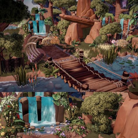 Disney Dreamlight Valley Ideas Simple, Ddlv Inspiration, Dreamland Ideas, Disney House Ideas, Disney Island, Character Homes, Didney Worl, Gaming Aesthetic, Deco Disney