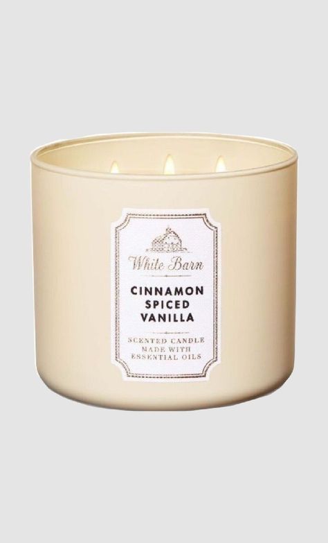 Sented Candles, Spicy Perfume, Cinnamon Candle, Candle Obsession, Bath N Body Works, Vanilla Spice, Vanilla Scented Candles, Bath Body Works Candles, Vanilla Candle