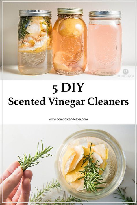 Multisurface Cleaner Diy, Homemade Natural Products, Homemade Cleaners With Vinegar, How To Make Cleaning Products, Homemade Kitchen Cleaner, Natural House Cleaners, Healthy Cleaning Products, Diy Vinegar, Scented Vinegar