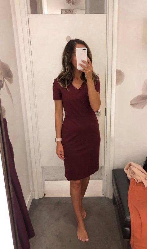 Fitting Room Snapshots (Banana Republic, Ann Taylor, LOFT) Casual Dresses For Work Summer, Summer Dresses For Work The Office, Dresses For Office, Dress For Work, Ann Taylor Loft Outfits, Work Dresses, Work Dress, Ann Taylor Outfits, Business Casual Dresses For Women