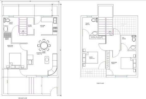 #cadbull #autocad #caddrawing #cadblocks #autocaddrawing Pyramid Roof, First Floor Plan, Backyard Area, Drawing Block, Autocad Drawing, Two Bedroom, Autocad, Ground Floor, In Design