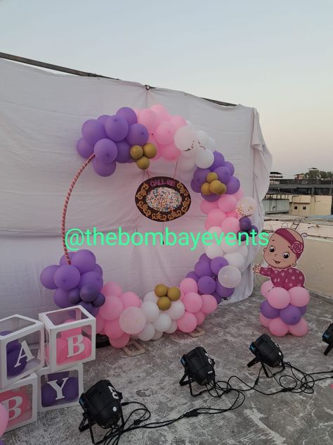 Naming Ceremony Decoration, Baby Naming, Simple Birthday Decorations, Its A Girl, Simple Birthday, Outdoor Party Decorations, Naming Ceremony, Outdoor Parties, Outdoor Party