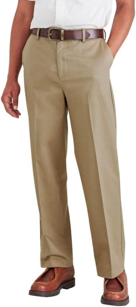 Dockers Men's Relaxed Fit Signature Iron Free Stain Defender Pants, New British Khaki, 36W x 30L at Amazon Men’s Clothing store British Khaki, Dockers Men, Still Standing, Repellent, Clothing Store, Stain, Relaxed Fit, Water, Pants