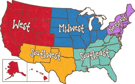 4th grade stars CSB II: US Regions Usa Regions Map, Us Regions, Southern Life, Kids Christmas Ornaments, Social Activities, Us Map, Hi Guys, 4th Grade, 3rd Grade