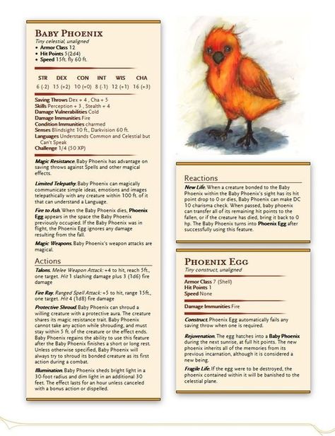 Cute Dnd Familiars, Harry Potter Creatures, Monster Manual, Dnd Stats, Dnd Stories, Dungeon Master's Guide, Dnd Races, Dnd Classes, Dungeons And Dragons 5e