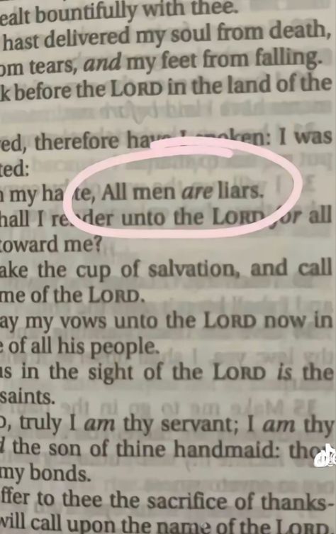 All Men Are Liars Bible, All Men Are Liars, Men Are Liars, Deliver Me, Cute Comfy Outfits, Holy Bible, Comfy Outfits, The Bible, Bible