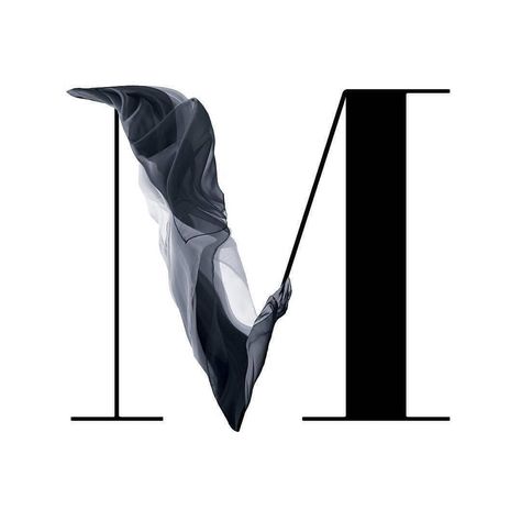 Letter M, Black And White, On Instagram, White, Instagram, Black, Design, Logos