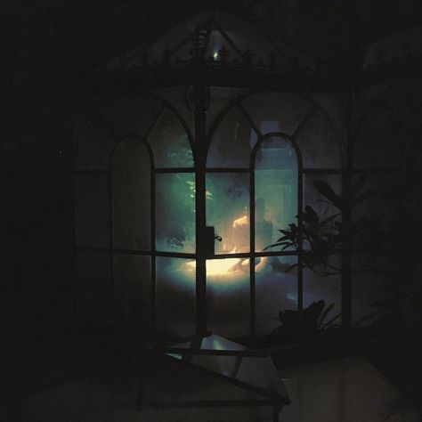 marco goddammit lorusso on Instagram: “Secret place #bonotto #miart #greenhouse #lighthouse #night @bbbbbianchi #monsoonseason #flashart” Greenhouse At Night, Overgrown Greenhouse, Lighthouse Night, Greenhouse Window, Dark Garden, Secret Place, Motion Design Animation, Design Animation, Secret Places