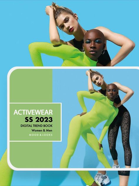 Ss23 Fashion Trends Wgsn, Trendy Colors 2023 Fashion, Sportswear Trends 2023, Color Trends2023, Activewear Trends 2023, Trendbook Layout, Sportswear Moodboard, Wgsn 2023, Fashion Spring Summer 2023