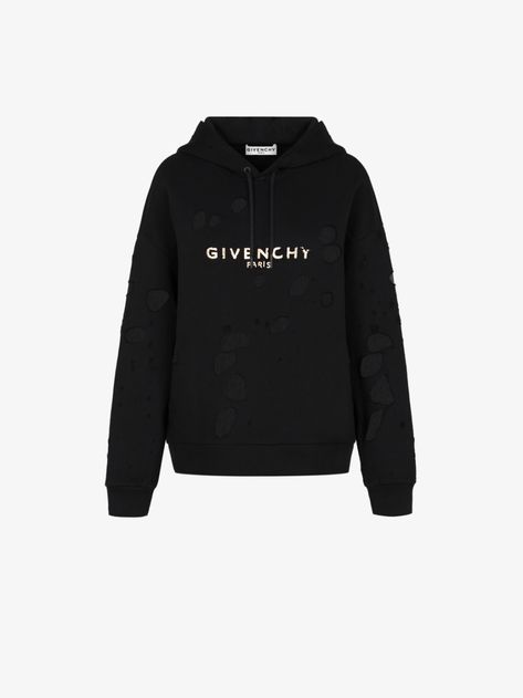 Vintage Givenchy, Designer Sweatshirts, Givenchy Paris, Warsaw Poland, Signature Print, Oversize Hoodie, Warsaw, Wearing Black, Aesthetic Clothes