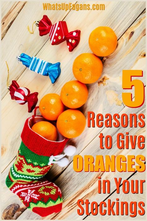 Christmas oranges - Oranges in stockings - Holiday Christmas Stocking tradition - Traditional Stocking Stuffer #stockingstuffer #oranges #Christmastraditions Traditional Stocking Stuffers, Christmas Oranges, Holidays Ideas, Orange Christmas, Wood Working Gifts, Xmas Stockings, Holiday Food, Stocking Stuffer Gifts, Christmas Gift Guide