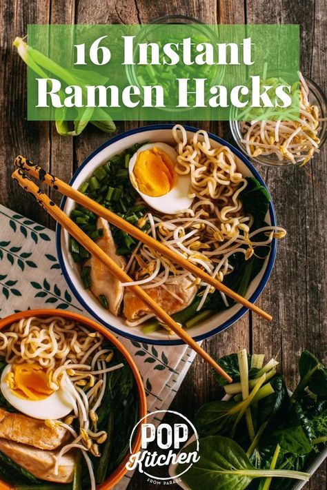 Top Ramen Add Ins, Yum Yum Noodles Recipe, Dressing Up Ramen Noodles, How To Doctor Up Ramen Noodles, How To Fix Up Ramen Noodles, Slow Cooker Dan Dan Noodles, How To Make Roman Noodles, Cup Noodle Hacks, Things To Do With Ramen Noodles